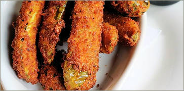 Fried Pickles at 10th Street Diner