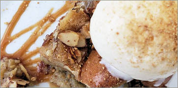 Bread Pudding at Backwoods Crossing