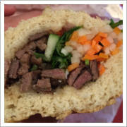 BBQ Beef Banh Mi at Ba Le