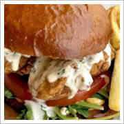 The Good Feather Chicken Sandwich at Germain's