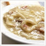 Southern Style Chicken and Dumpling Stew at His Place Eatery