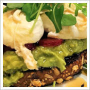 Avocado Toast at The Rooster Food+Drink