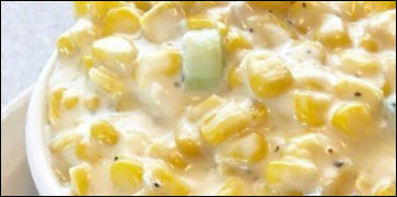 Bourbon-Creamed Corn at His Place Eatery