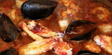 Cioppino at Aldo's Harbor Restaurant