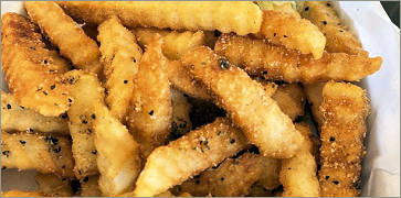 Crinkle Seasoned Fries at Brooks Burgers