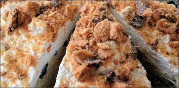 Butterfinger Pie at Athena's Greek Cafe & Bakery