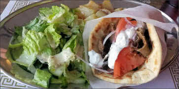 Chicago Style Gyro at Athena's Greek Cafe & Bakery