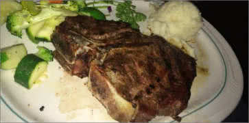 Porterhouse Steak at KC'S Steak House