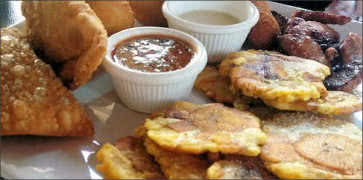 Appetizer Platter at Mambo's Cafe