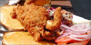 Soft-Shell Crab PoBoy at Meal Ticket