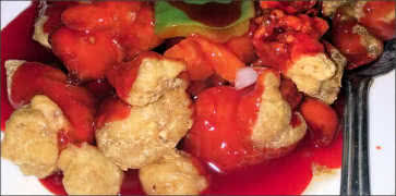 Sweet and Sour Chicken at Pagoda