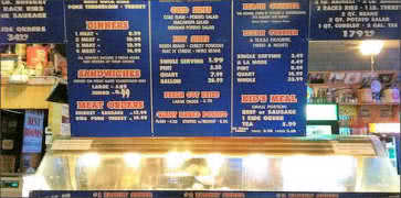 Texas Pride BBQ Menu at Texas Pride Barbecue