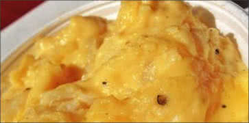 Cheesy Potatoes at Texas Pride Barbecue