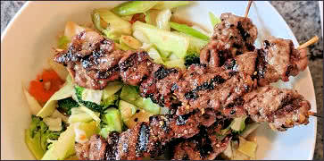 Lamb Skewers at Ray's Place: Vietnamese Cuisine