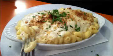 Mac n Cheese at Rudy's Can't Fail Cafe