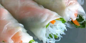 Vietnamese Spring Roll at Santa Cruz Diner