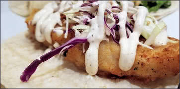 Fried Fish Taco at Seoul Casa