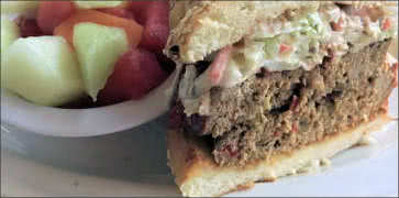 BBQ Meatloaf Sandwich Special at Sherman's Deli & Bakery