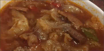 Cabbage Soup at Sherman's Deli & Bakery