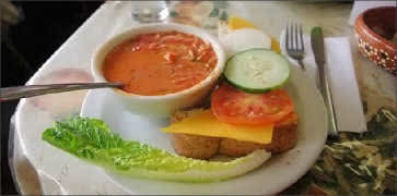 Beef Borscht at Sunflower Caffe