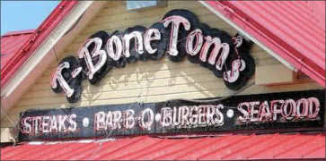 T-Bone Toms Steakhouse on Diners, Drive-Ins and Dives