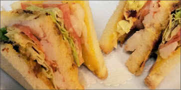 Club Sandwich at Ristorante WOW