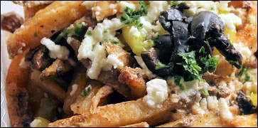 Greek-style Loaded Fries