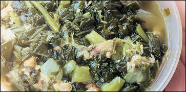 BBQ Style Collard Greens at Mutiny BBQ Company