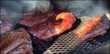 BBQ Smoker at Mutiny BBQ Company