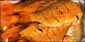 Soul Food Fried Fish at Pa & Ma's Backyard BBQ