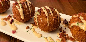 Arancini at Reid's Apothecary