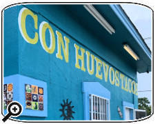 Con Huevos Tacos Restaurant featured on Diners, Drive-Ins and Dives in San Antonio