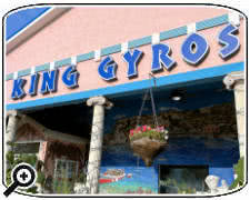 King Gyros Greek Restaurant featured on Diners, Drive-Ins and Dives