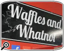 Waffles and Whatnot Restaurant featured on Diners, Drive-Ins and Dives