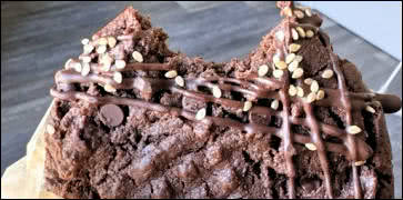 Black Sesame Chocolate Cookie