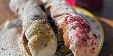 Cannoli at Sfera Sicilian Street Food