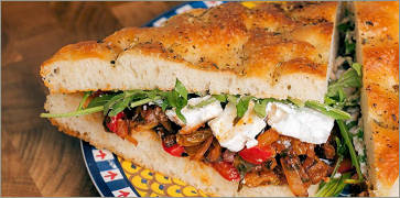 Pane Cunzato at Sfera Sicilian Street Food