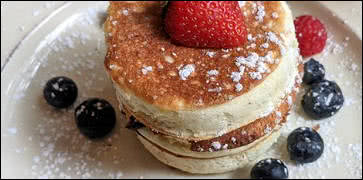 Souffle Pancakes at Source