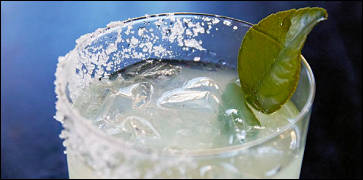 Lime Leaf Margarita at STEPCHLD