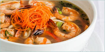 Shrimp Udon at Sushi Hana Downtown