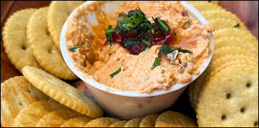 Pimiento Cheese & Crackers at The Quiet Few