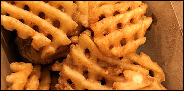 Waffle Fries at The Quiet Few