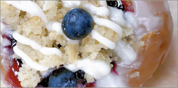 Blueberry Fields Donut at Veera Donuts