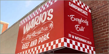 Warios Beef and Pork on Diners, Drive-Ins and Dives